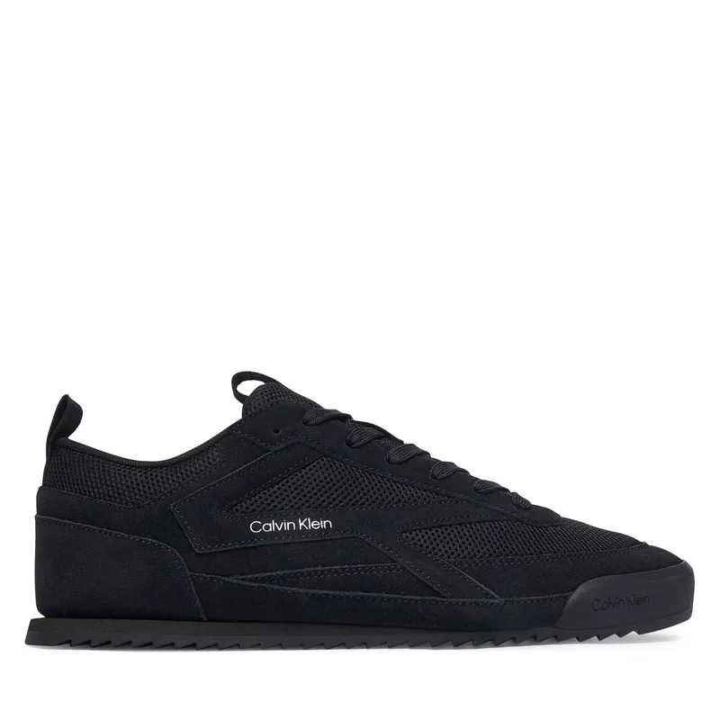 Αθλητικά Calvin Klein Low Pro Runner Mix Mat HM0HM02208 Μαύρο