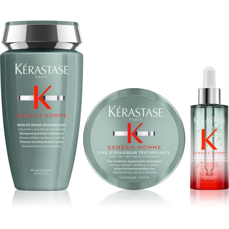 Kérastase Genesis Homme επωφελής συσκευασία ενάντια στη τριχόπτωση