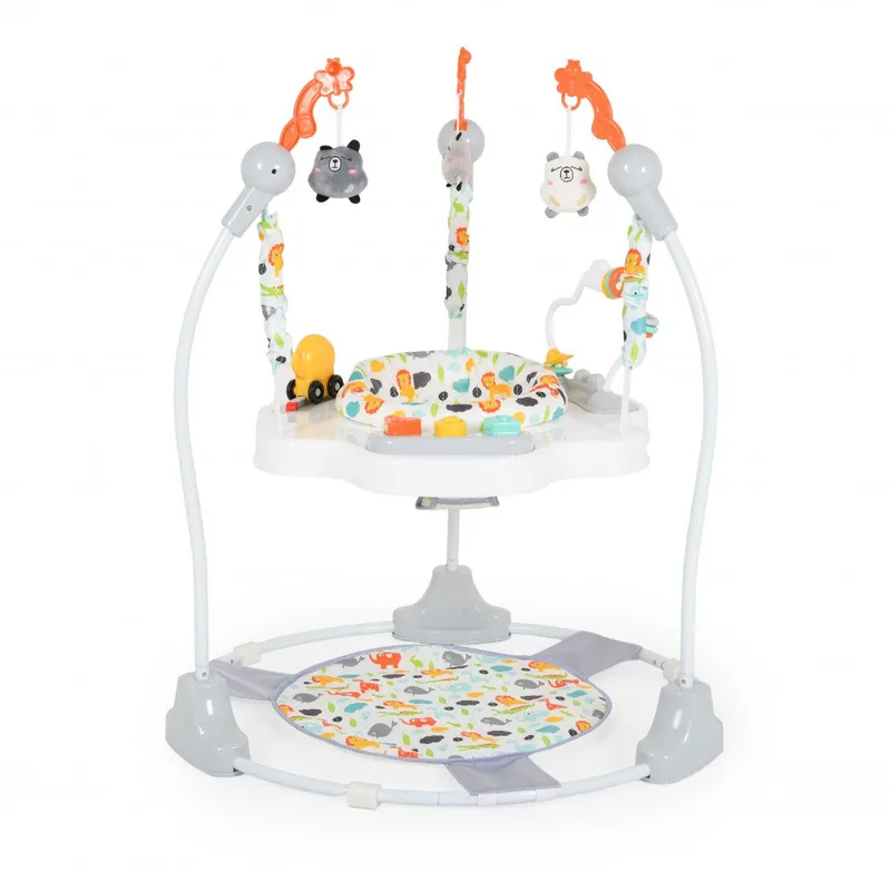 Baby Jumper (6+ Μηνών/Έως 12kg) Moni Magic Fun Grey