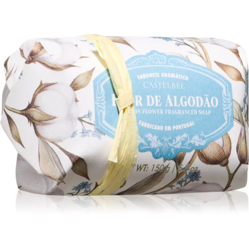 Castelbel Cotton Flower Μπάρα σαπουνιού 150 γρ