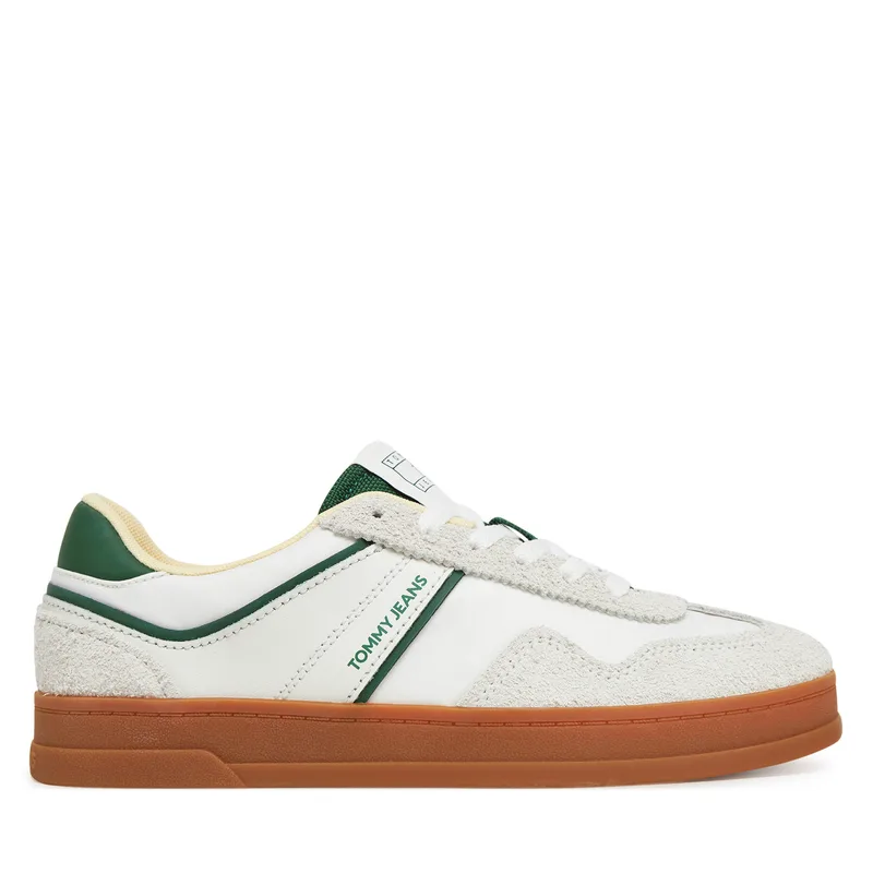 Αθλητικά Tommy Jeans The Greenwich Mix Media EN0EN02730 Λευκό