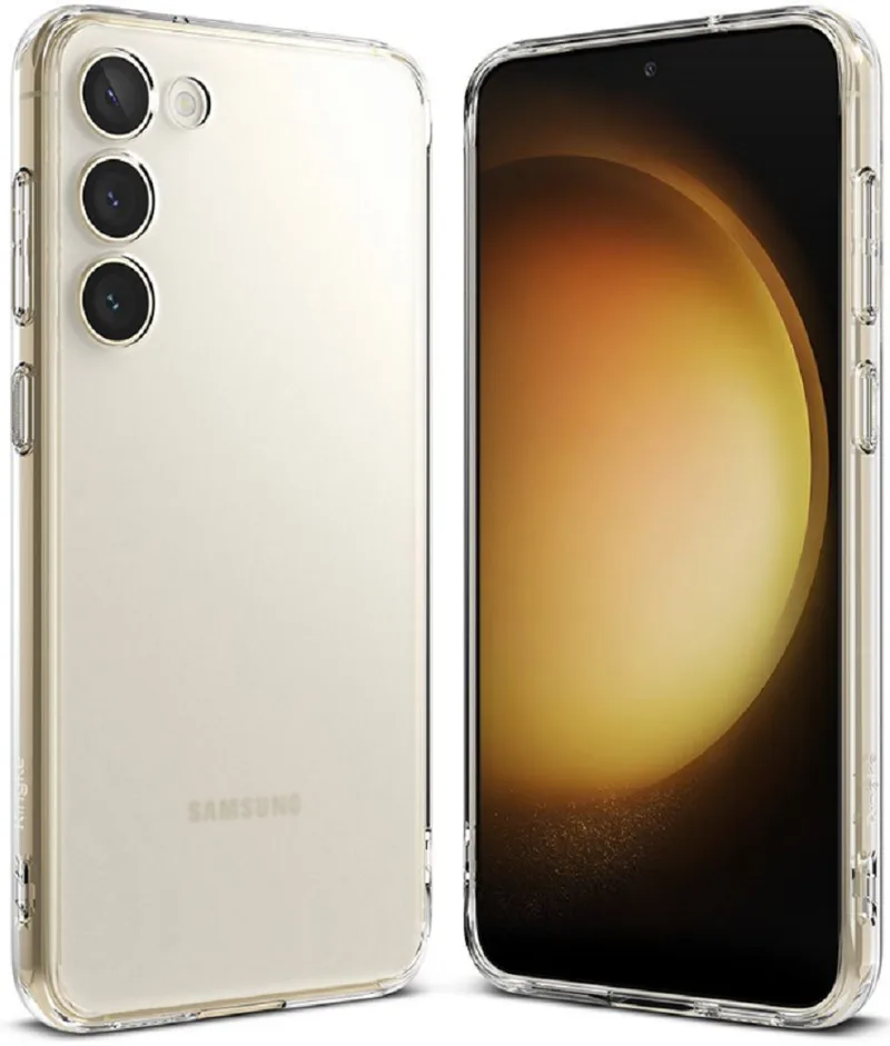 Ringke Fusion Σκληρή Θήκη με TPU Bumper - Samsung Galaxy S23 Plus - Matte Clear (8809919301152)