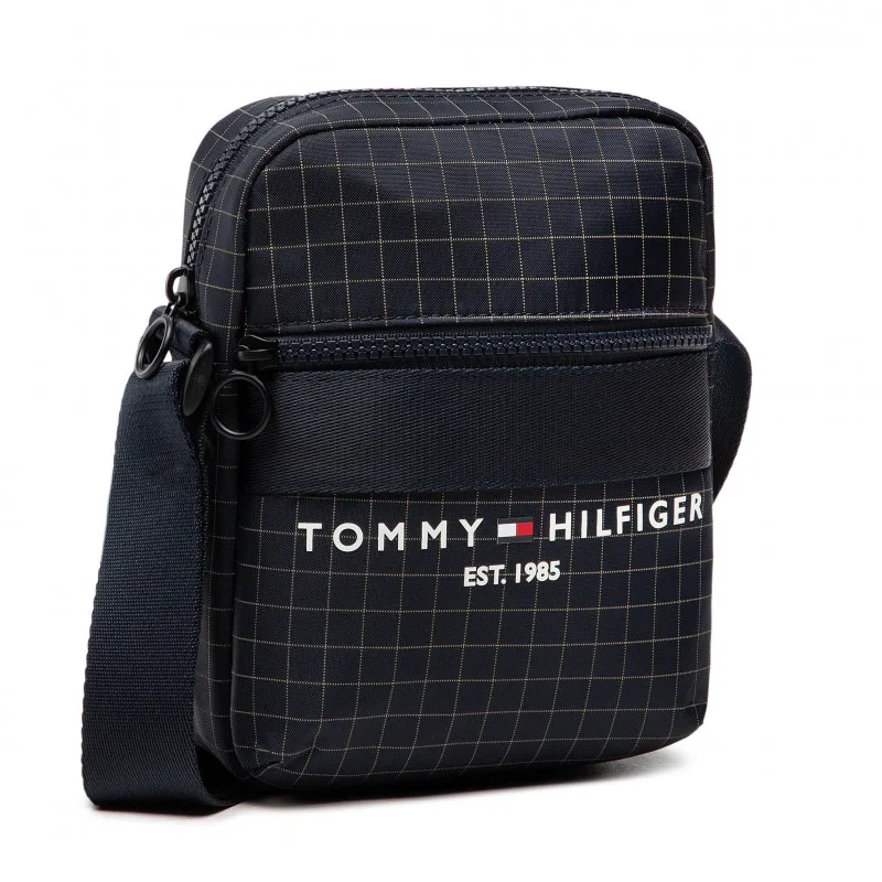 Ανδρική Τσάντα Χιαστί Tommy Hilfiger Th Established Mini Reporter AM0AM08679 DW5 Μπλε