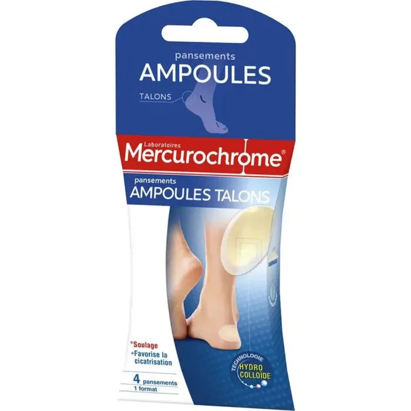 Mercurochrome Tacchi Extreme ampoule plasters 4 units