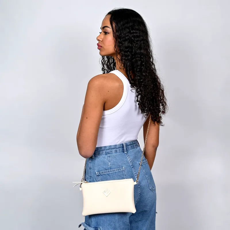 Lovely Handmade Τσάντα χιαστί – Elegant Asti Bag Μπεζ
