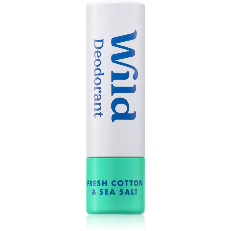 Wild Fresh Cotton & Sea Salt στερεό αποσμητικό μίνι 16 γρ