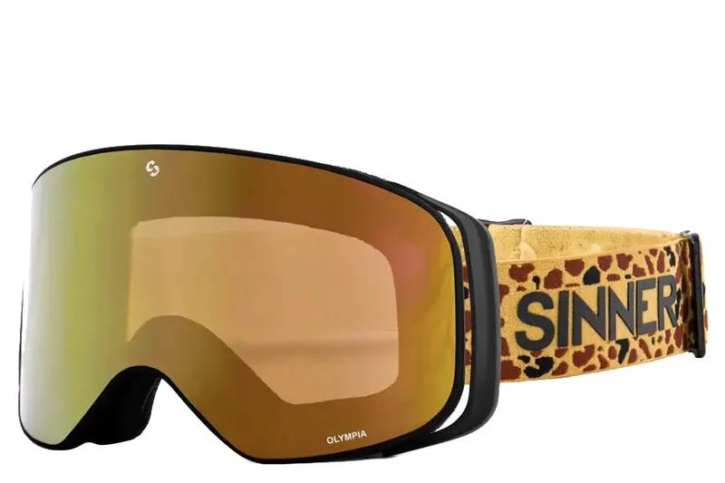 Μάσκα Σκι Βουνού Sinner Olympia Leopard SIGO-174-10B-09-10B09