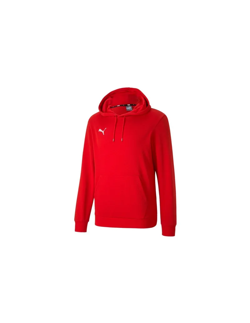 Puma TeamGoal 23 Ανδρικό Φούτερ με Κουκούλα και Τσέπες Κόκκινο 656580-01