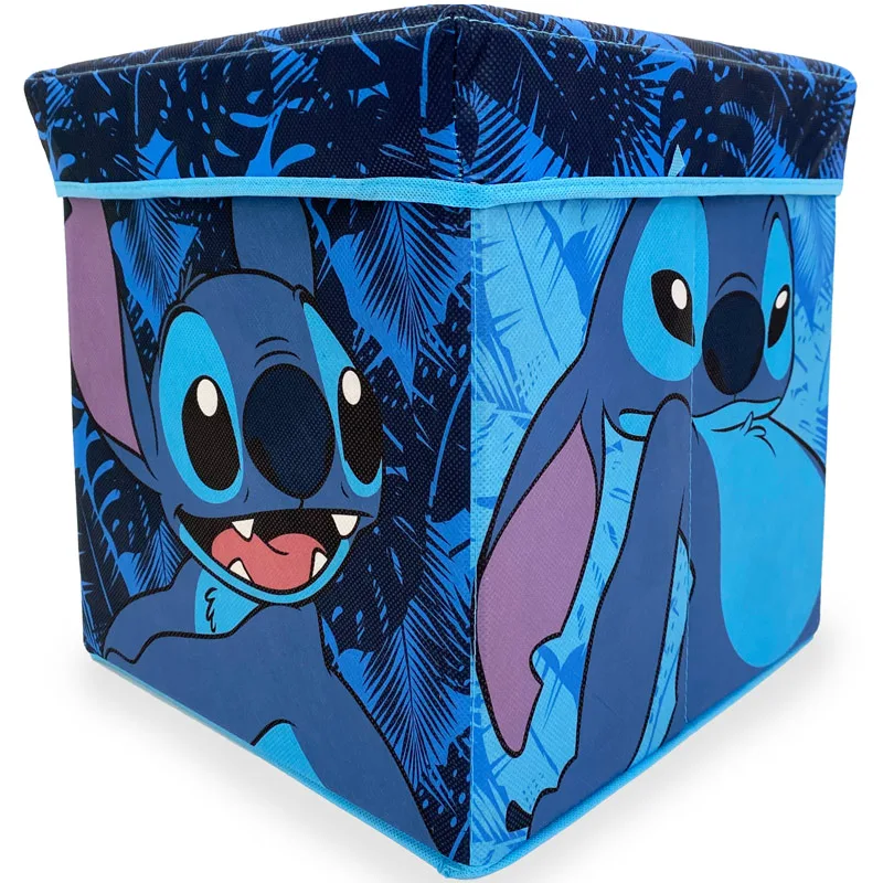 Παιδικό Σκαμπό Με Αποθηκευτικό Χώρο 30x30 Dimcol Lilo & Stitch 06 Blue