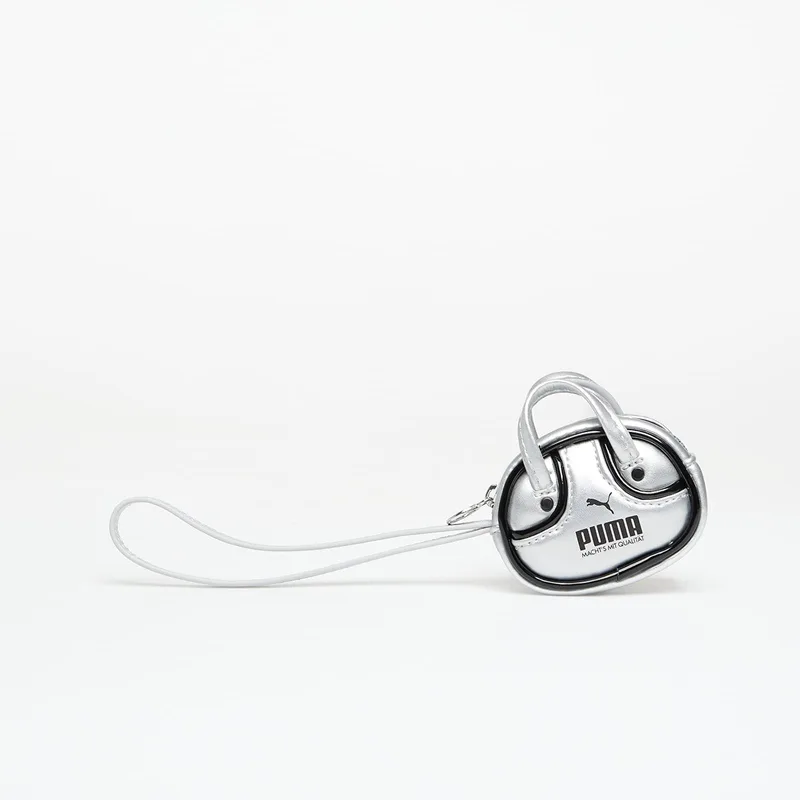 Puma 1976 Metallic Grip Bag Keychain Silver Universal