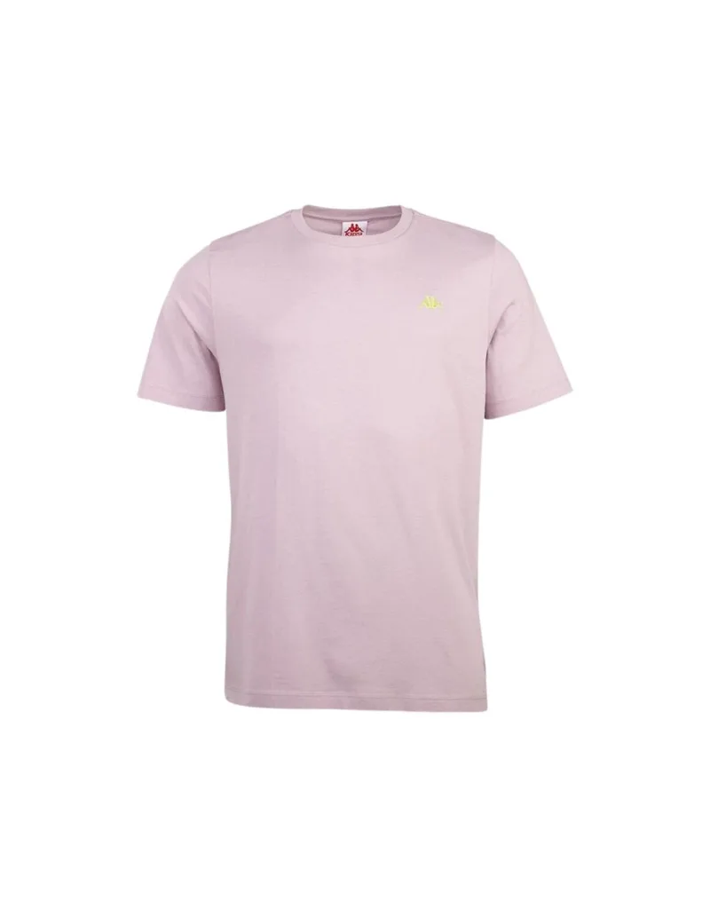 Kappa Ανδρικό T-shirt Κοντομάνικο Ροζ 31300215-3507