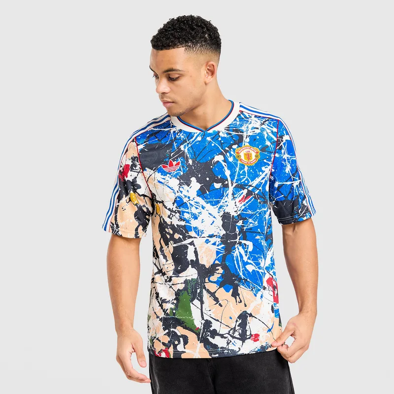 adidas Manchester United FC Stone Roses Ανδρική Ποδοσφαιρική Φανέλα (9000270800_9688)