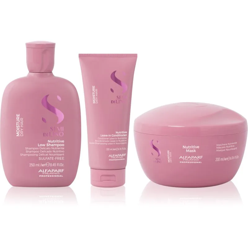Alfaparf Milano Semi di Lino Moisture Kit σετ για ενυδάτωση και λάμψη