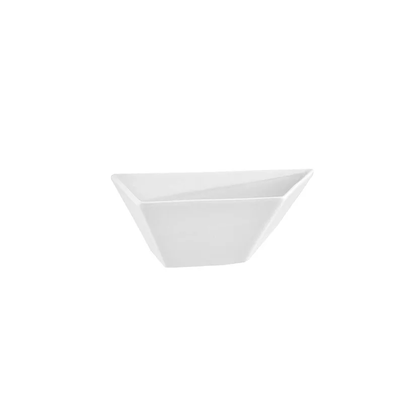 Μπωλ Πορσελάνης Diagonal Λευκό Art Et Lumiere 15x7x5εκ. 06987 (Σετ 6 Τεμάχια) (Υλικό: Πορσελάνη, Χρώμα: Λευκό) - Art Et Lumiere - lumiere_06987