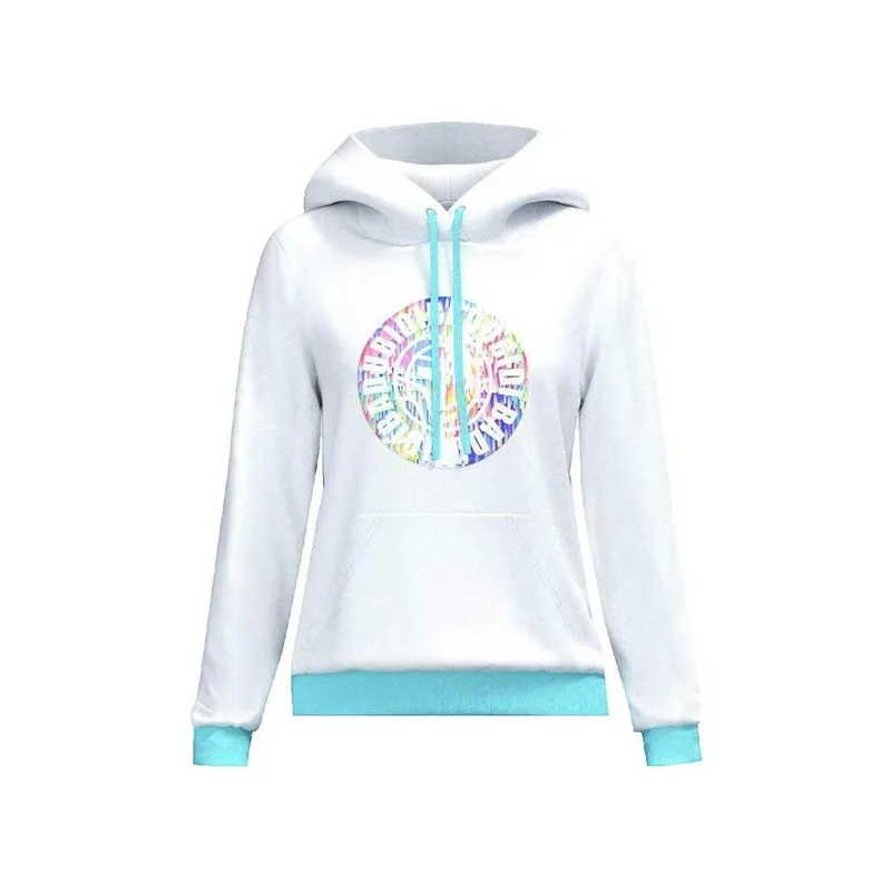 T-shirt με κουκούλα Bidi Badu Sweatshirt Bidi Badu Melbourne Chill Blanc