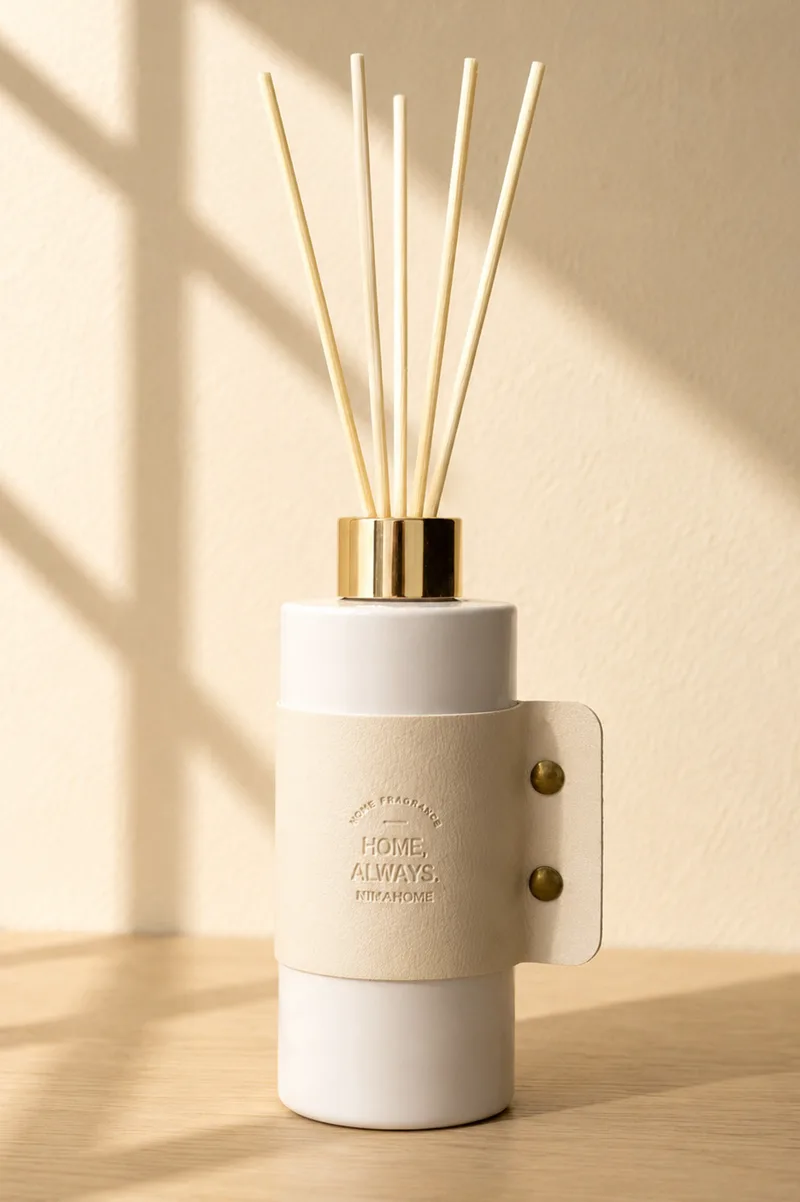 Αρωματικο Χωρου Με Στικ 180Ml Home Always Cotton Nima Μονόχρωμο
