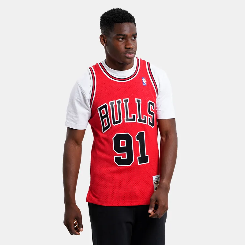 Mitchell & Ness NBA Dennis Rodman Chicago Bulls Μπασκετική Φανέλα (9000079431_1723)