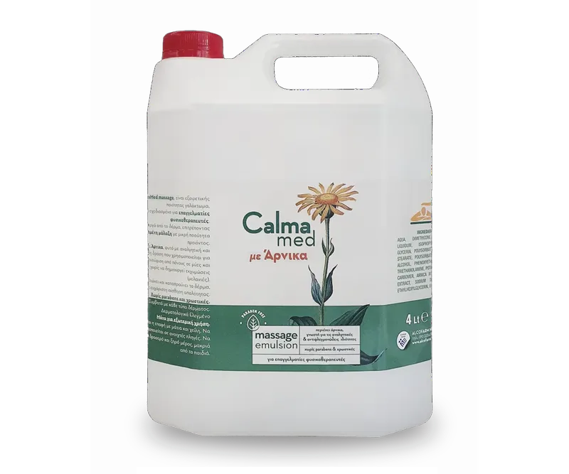 Γαλάκτωμα Σώματος για Μασάζ με Άρνικα CalmaMed 4000ml