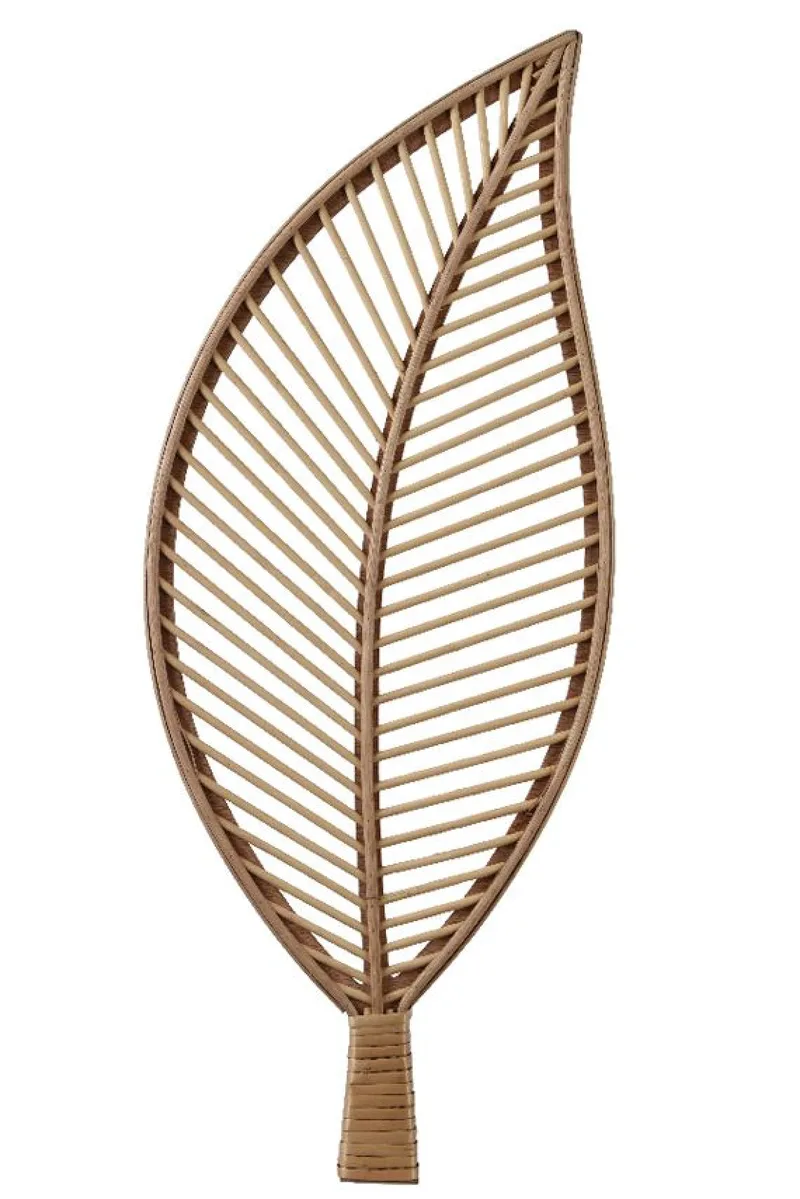 Φυλλο Διακοσμητικο Απο Ινδοκαλαμο 80Cm 32x1.5x80cm Μονόχρωμο Kaeming