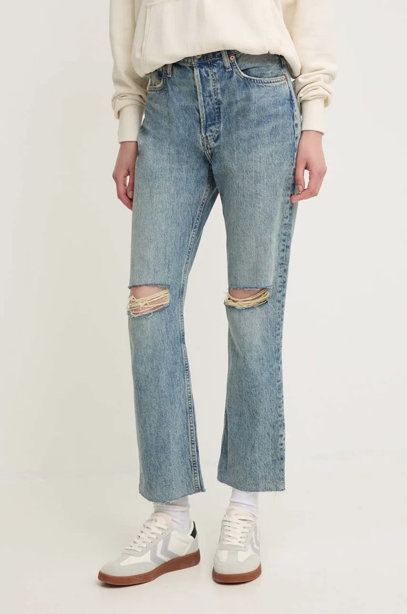 Τζιν παντελόνι Pepe Jeans STRAIGHT JEANS UHW