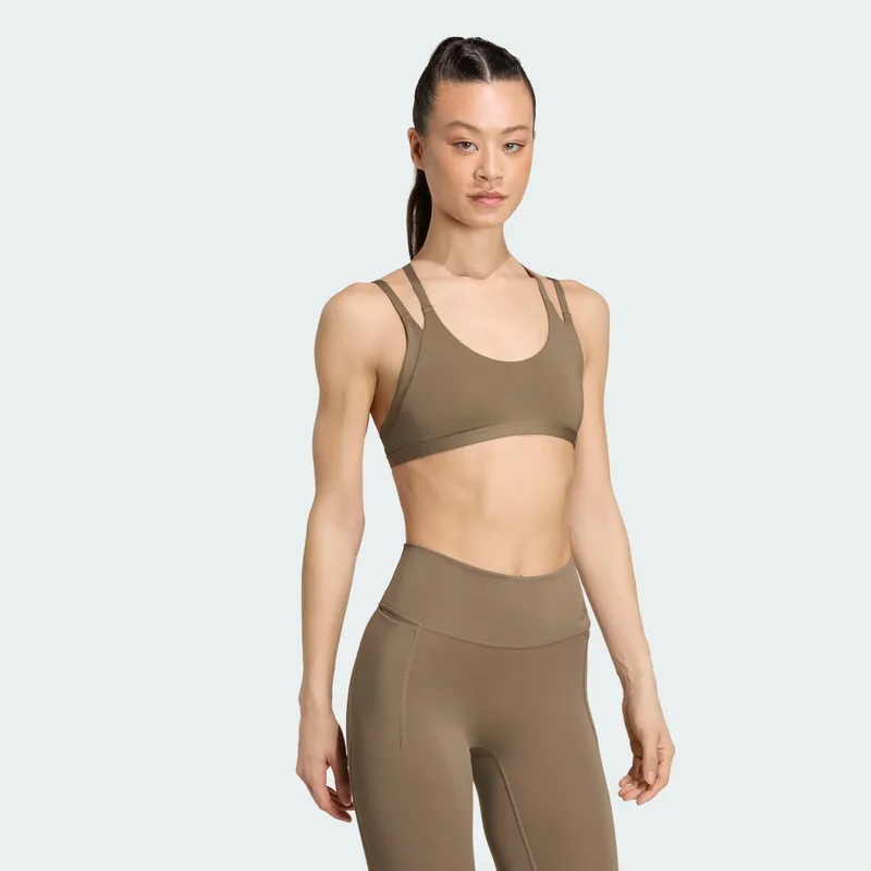 adidas W Optime Workout Strappy Light Sup Bra (9000280726_94613)