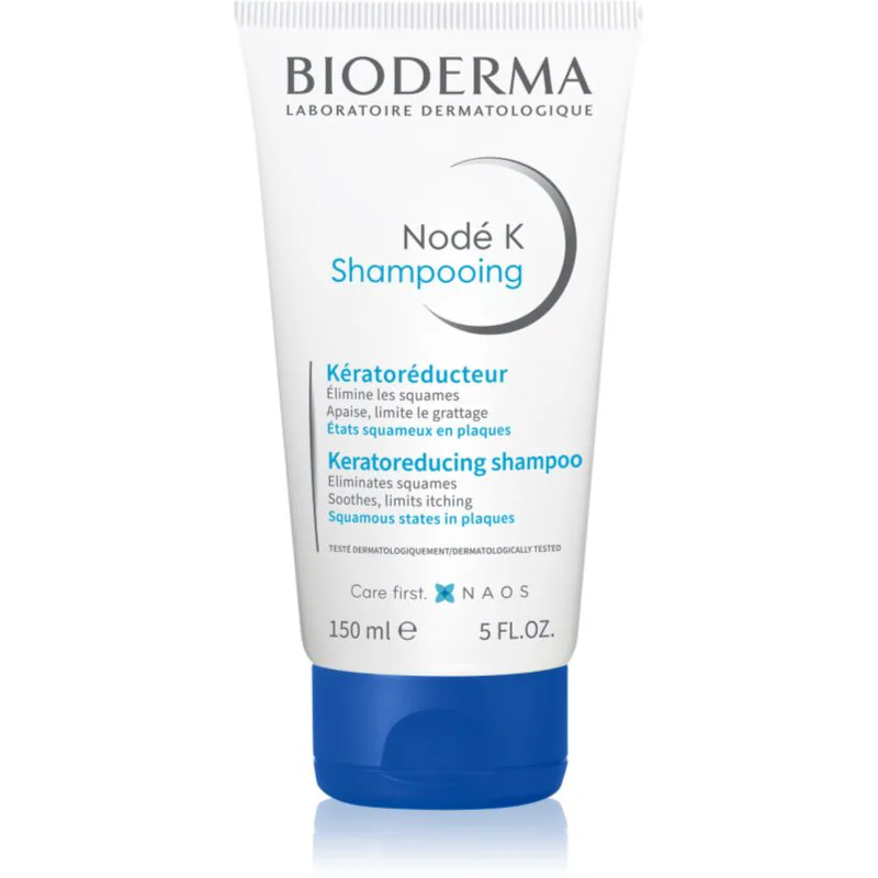 Bioderma Nodé K καταπραϋντικό σαμπουάν για την αντιμετώπιση του ξεφλουδίσματος 150 ml
