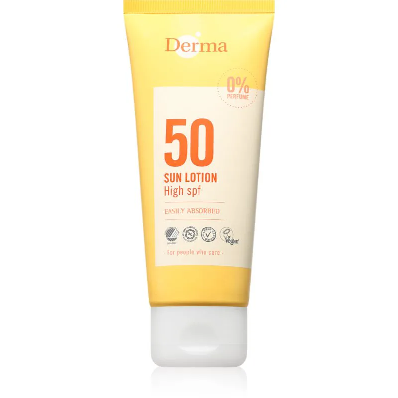 Derma Sun Lotion αντηλιακό γάλα SPF 50 100 ml