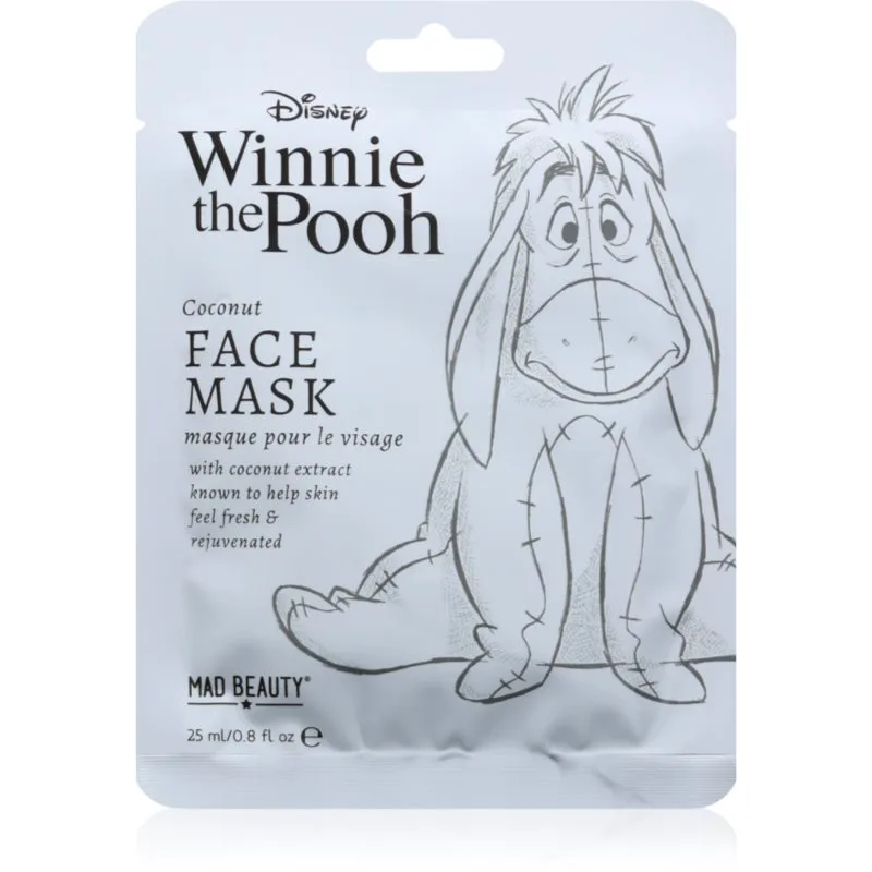Mad Beauty Winnie The Pooh Eeyore υφασμάτινη μάσκα θρέψης 25 ml