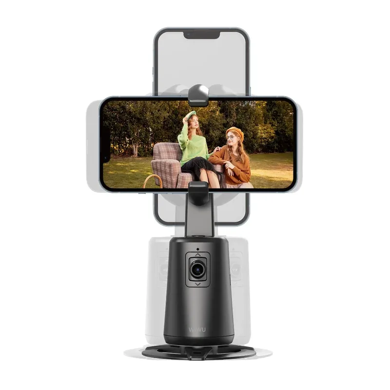 WiWU 360° Camera MagSafe Stabilizer with Gimbal Black (SE010)
