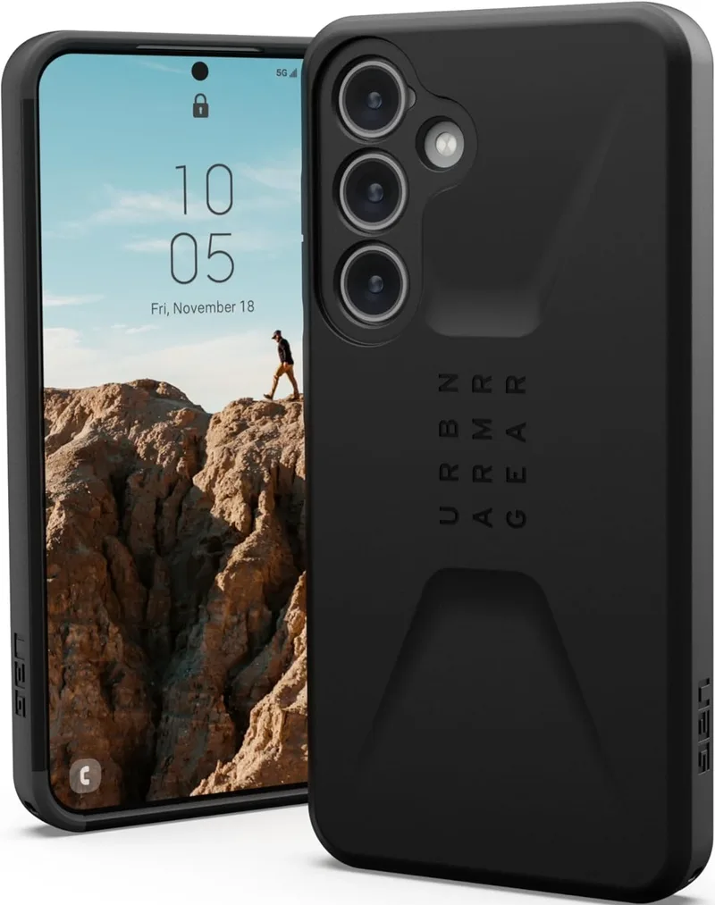 Ανθεκτική Θήκη - Samsung Galaxy S24 - UAG Civilian Series - Black (214437114040)