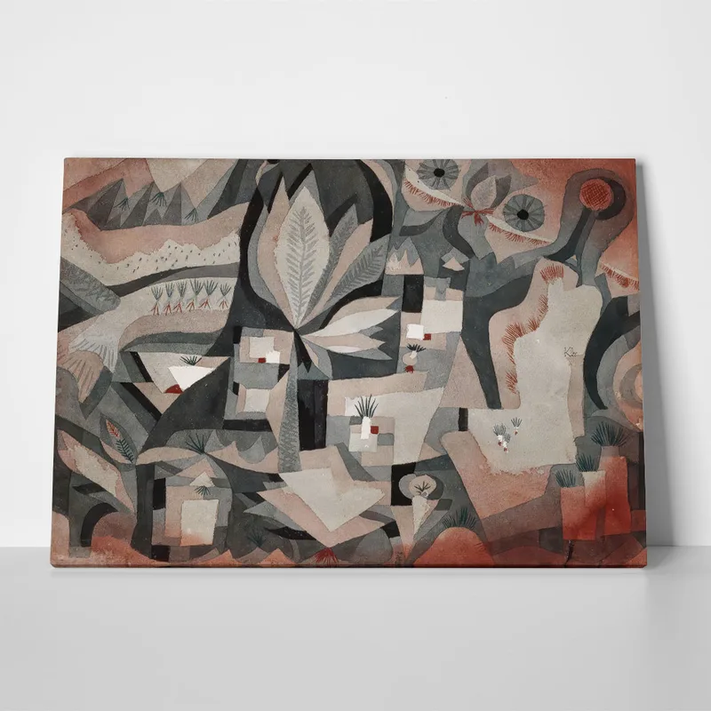 Πινακας σε καμβά PAUL KLEE - DRY COOL GARDEN