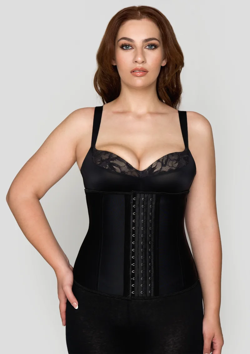 Κορσές Μέσης Plus Size - Μαύρο