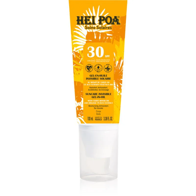 Hei Poa Suncare αντηλιακό τζελ SPF 30 100 ml