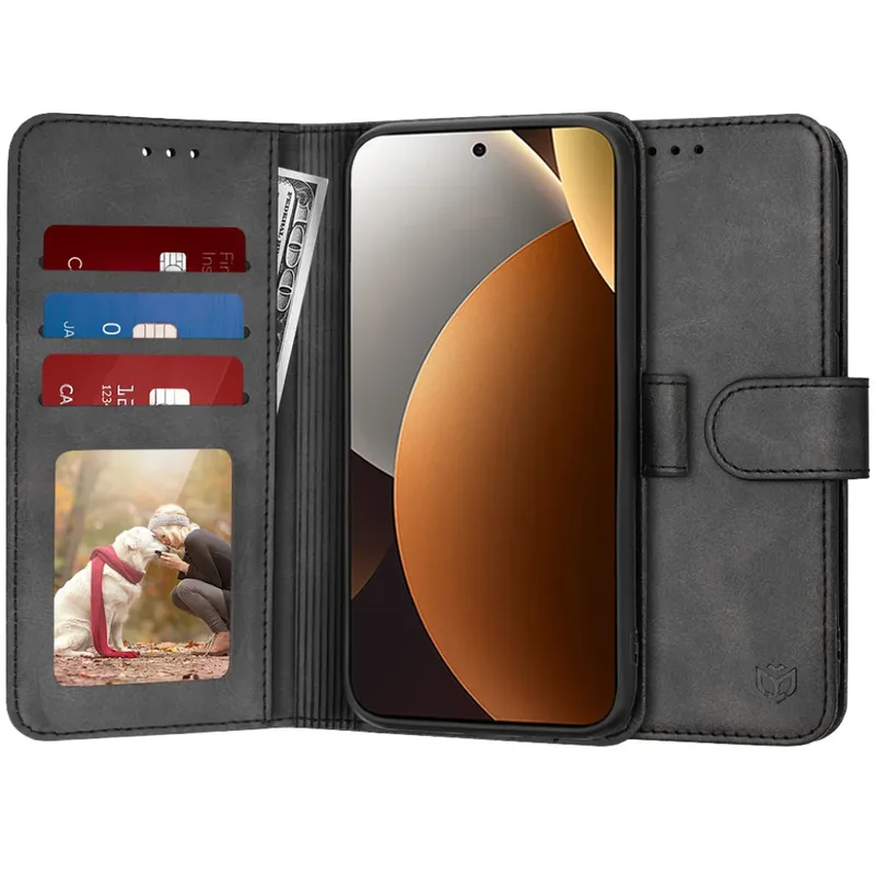 Θήκη Techsuit Diary Book Black Poco M8 5G