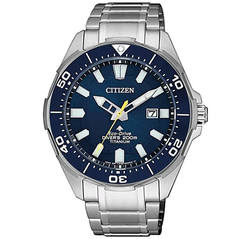 CITIZEN Eco-Drive Promaster Silver Titanium Bracelet BN0201-88L