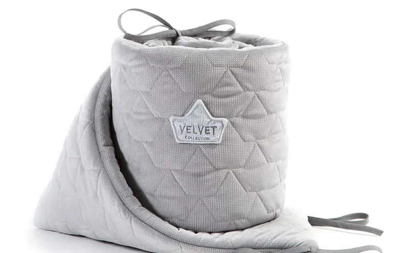 Velvet Πάντα Κούνιας Dark Grey