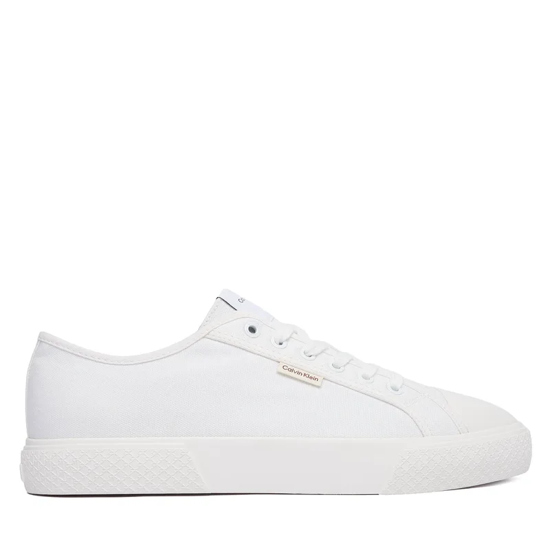Sneakers Calvin Klein Vulc Laceup Cv HM0HM02121 Λευκό