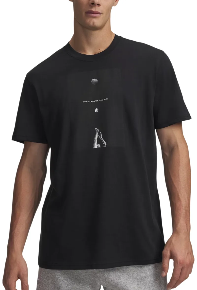 Μπλούζα Κοντομάνικη Under Armour Curry Greatest Shooter 6009781-001 Ανδρικό