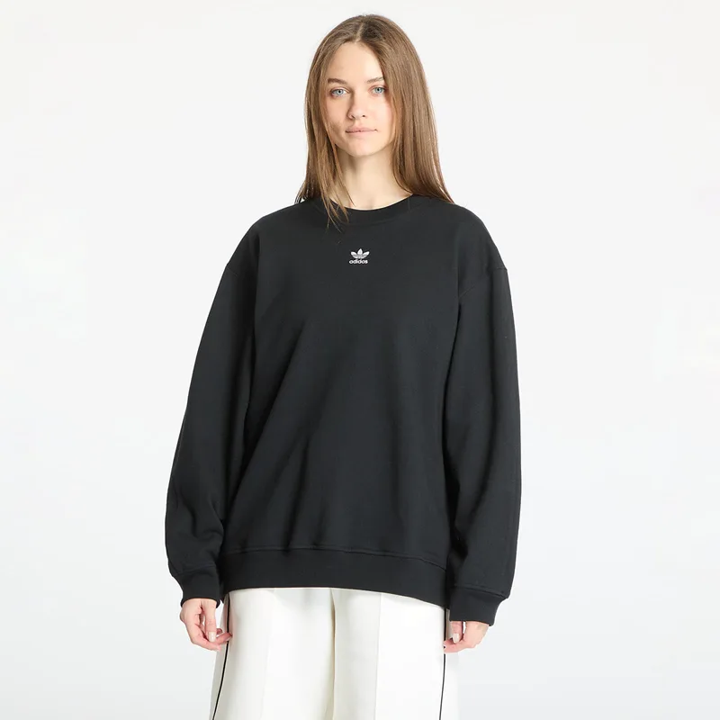 Φούτερ adidas Essentials Oversized French Terry Sweatshirt Black XL