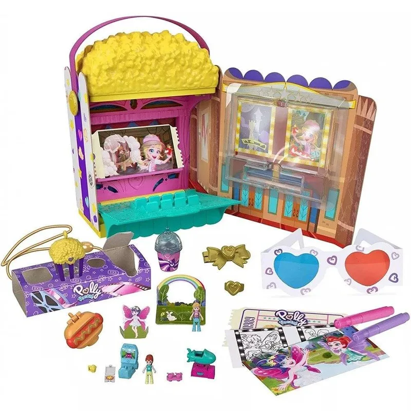 POLLY POCKET - ΣΙΝΕΜΑ ΠΟΠ ΚΟΡΝ ΣΕΤ (GVC96)