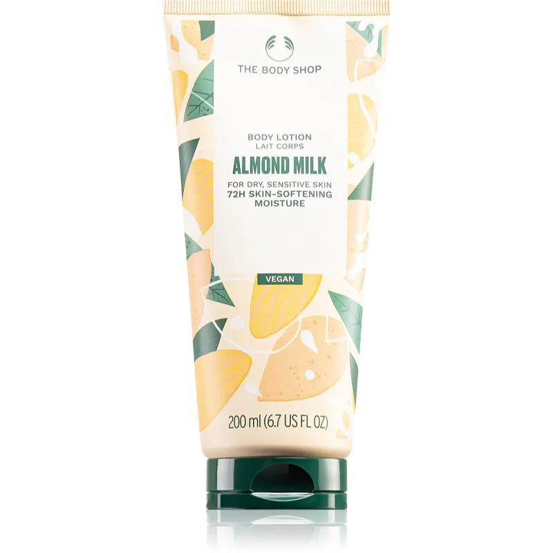 The Body Shop Almond Milk Body Lotion γαλάκτωμα σώματος για ξηρό και ευαίαισθητο δέρμα 200 ml