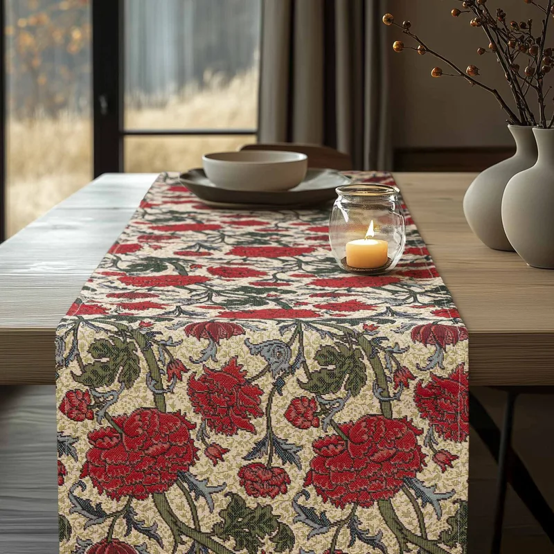 Beauty Home ΡΑΝΝΕΡ ΣΤΟΦΑ ΠΕΟΝΙΑ ART CRAFT 32 cm x 2.5 m