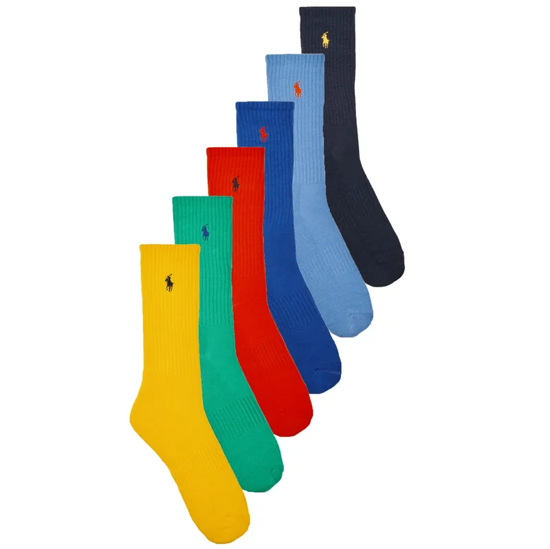 Αθλητικές κάλτσες Polo Ralph Lauren SOLIDS-CREW SOCK-6 PACK