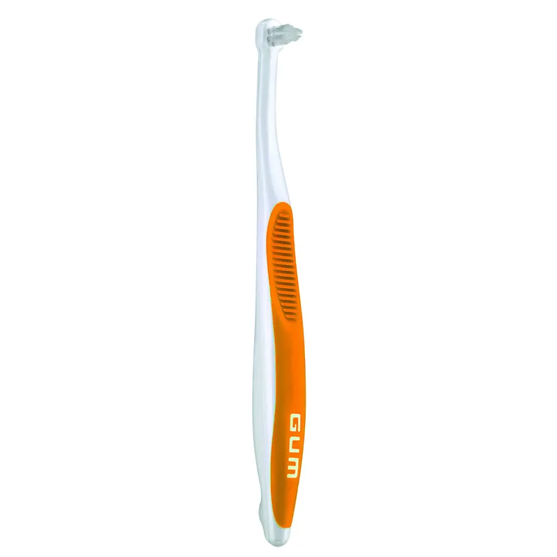 Gum End-Tuft Tapered Trim Χειροκίνητη Οδοντόβουρτσα με Μικρή Κεφαλή 1 Τεμάχιο, Κωδ 308 - Πορτοκαλί