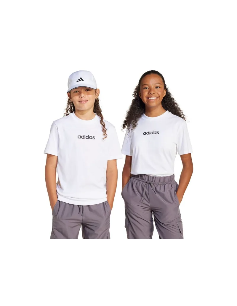 adidas Essentials Kids TShirt White JC9747