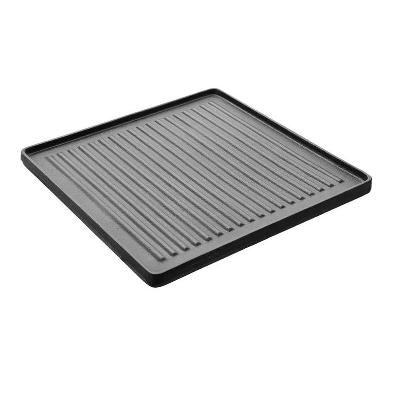 Πλάκα Ψησίματος Μαντέμι (38x38) 2 Όψεων Estia Iron 01-15213
