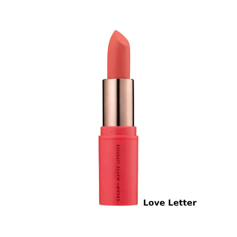 MUA Creamy Matte Lipstick Love Letter