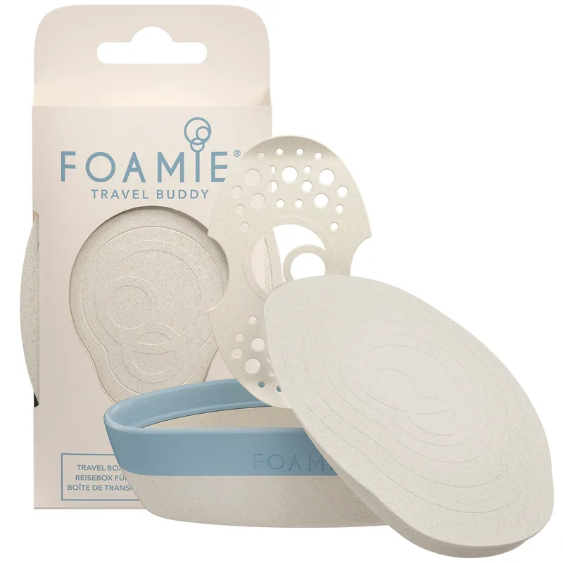 Foamie Travel Buddy Travel Box for Solid Beauty Bars Οικολογική Θήκη Αποθήκευσης & Μεταφοράς Μπάρας Σαπουνιού 1 Τεμάχιο - Μπλε
