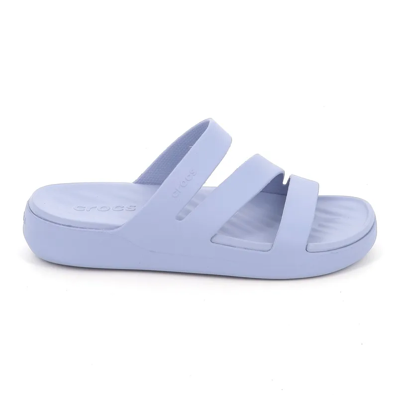 Γυναικεία Σαγιονάρα Crocs Getaway Strappy Ανατομική Χρώματος Μπλε 209587-0LF
