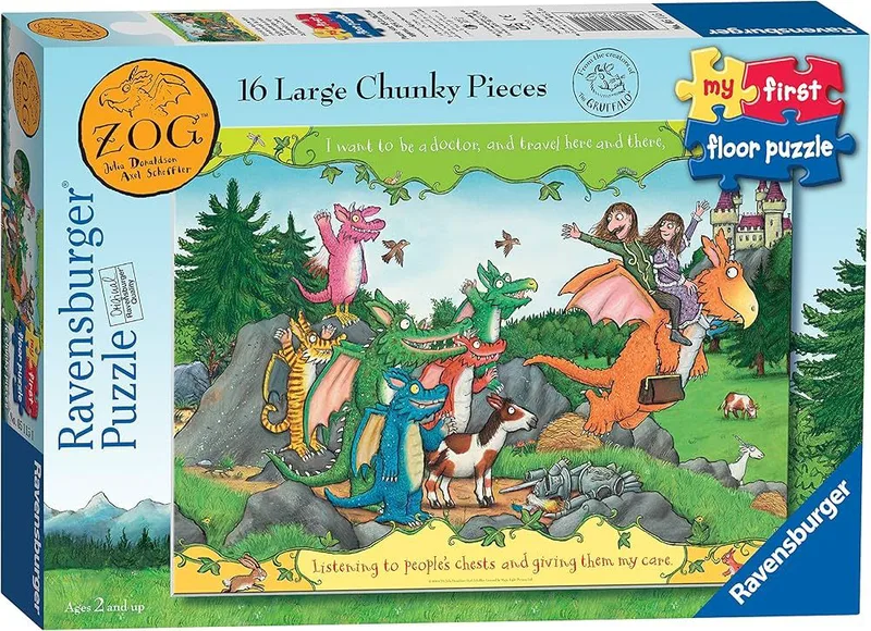 ΠΑΖΛ ΔΑΠΕΔΟΥ ZOG RAVENSBURGER 16 ΤΕΜ.